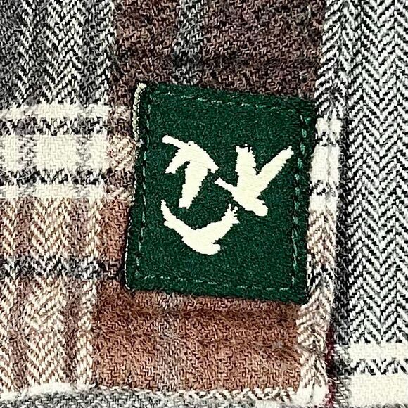 Outdoor Life Men's Western-Style Flannel Plaid Button Down Shirt Large - Picture 10 of 10